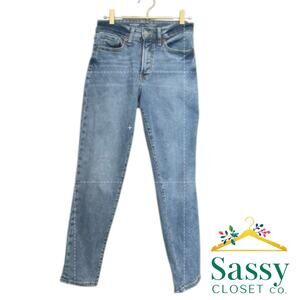 ✨ OLD NAVY O.G. Straight High Rise Jeans 4 Medium Wash 👖